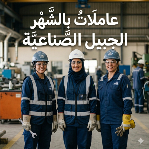 عاملات بالشهر الجبيل الصناعيه